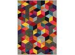 Xxxl Teppich , Multicolor , Textil , Abstraktes , rechteckig , 230x160 cm , Reach , für Fußbodenheizung geeignet, in verschiedenen Größen erhältlich , Teppiche und Böden, Teppiche, Webteppiche