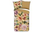 Xxxl Wendebettwäsche , Gelb, Goldfarben , Textil , Floral , 135x200 cm , atmungsaktiv , Heimtextilien, Bettwäsche & Leintücher, Bettwäsche, Wendebettwäsche