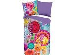 Xxxl Wendebettwäsche , Multicolor , Textil , Mandala , 155x220 cm , atmungsaktiv , Heimtextilien, Bettwäsche & Leintücher, Bettwäsche, Wendebettwäsche