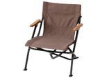 Snow Peak - Luxury Low Beach Chair - Campingstuhl braun