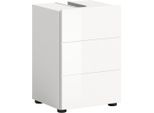 welltime Waschbeckenunterschrank »BIEL, TOPSELLER!, Breite 38 cm, 1 Tür, 1 Boden, mit Siphonausschnitt«, (1 St.), Badmöbel, Badschrank, Schrank, Unterschrank, Bad, Badezimmer