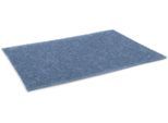 Nadelvliesteppich "MALTA", blau (marine), B:200cm H:2,5mm L:5300cm, Polypropylen, PRIMAFLOR-IDEEN IN TEXTIL, Teppiche, Uni-Farben, strapazierfähig & pflegeleicht, Kurzflor, Nadelvlies