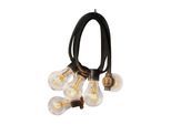KONSTSMIDE Lichterkette »Solar 2332 10 LEDs, Transparent«, 10 St.-flammig