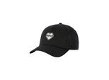 HUGO Fitted Cap »Cara_VALENTINE«, mit Metalllogo in Herzform, verstellbarer Verschluss, unisex