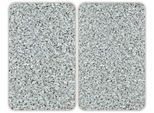 WENKO Herd-Abdeckplatte »Universal Modell Granit«, (Set, 2 tlg.), Herdabdeckung für alle Herdarten, kratzfest, mit...