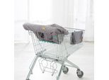 roba® Tragetuch »Style, anthrazit«, Einkaufswagenschutz inkl. Tragerucksack