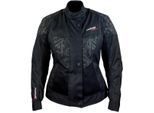 roleff Motorradjacke »Messina Lady«, Mit Sicherheitsstreifen