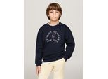 Tommy Hilfiger Sweatshirt »NAUTICAL ARCH PRINT FLEECE CN«, Baby bis 2 Jahre; mit Tommy Hilfiger Print