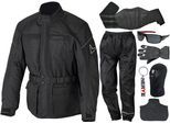NERVE Motorradkombi, (Set, 8 tlg.)