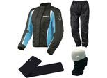 NERVE Motorradkombi, (Set, 4 tlg.)