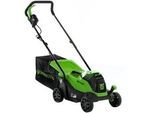 Elektrischer Akku-Rasenmäher Greenworks GD24LM33 24V - 33 cm - Akku 4Ah