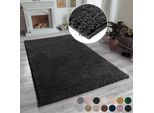 Home affaire Hochflor-Teppich »Shaggy 30«, rechteckig, 30 mm Höhe, Teppich, Uni Farben, besonders weich und kuschelig