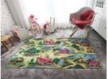 Primaflor-Ideen in Textil Kinderteppich »Spielteppich CANDY TOWN« rechteckig 6,5 mm Höhe Kurzflor, Strassen-Spiel-Teppich, Kinderzimmer