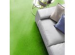 Andiamo Teppichboden »Kira, Velours, Made in Belgium«, rechteckig, 8 mm Höhe, Uni Farben, Breite 400 cm, strapazierfähig,...