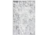 Teppich ASTRA "Positano 242", grau, B:140cm H:6mm L:200cm, Kunstfaser, Viskose, Teppiche, weiche Oberfläche mit Viskose Glanz, Wohnzimmer