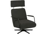 Koinor Sessel , Schwarz , Textil , 71x103x91 cm , Fußauswahl, Lederauswahl, Stoffauswahl, Sitzfläche 360° drehbar , Wohnzimmer, Sessel, Sonstige Sessel