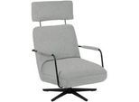 Koinor Sessel , Hellgrau , Textil , 71x103x91 cm , Fußauswahl, Lederauswahl, Stoffauswahl, Sitzfläche 360° drehbar , Wohnzimmer, Sessel, Sonstige Sessel