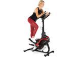 Power-Stepper HAMMER "Cross-Stepper", schwarz, StepperB:50cm H:154cm L:108cm, Fitness-Apps per Smartphone/Tablet, B:50cm H:154cm L:108cm