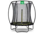 Exit Toys Trampolin , Schwarz , Metall, Kunststoff , rund , 163 cm , Freizeit & Co, Gartenspielzeug, Hüpfburgen & Trampoline
