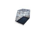 Active Canis Travel Dog Car Angled Cage L90 W56 H65 cm Black