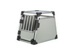 Trixie Transportbox Aluminium für Hunde Größe: M 55x62x78cm Bis 20kg