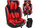 KIDIZ® Autokindersitz Kinderautositz ? Gruppe 1+2+3 ? 9-36 kg 5-Punkt-Sicherheitsgurt, Autositz, Kindersitz, Einstellbare Kopfstütze Mitwachsende Sitzerhöhung 1-12 Jahre, Stabil und Sicher