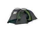 HIGH PEAK Tunnelzelt Ancona 4 Personen Camping Gruppen Zelt Familienzelt Vorraum