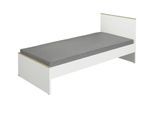 PAIDI Jugendbett Lieven ¦ weiß ¦ Maße (cm): B: 95,7 H: 88,7