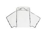 Hauck Regenverdeck , Transparent , Kunststoff , 64x67x100 cm , Baby on Tour, Kinderwagen, Kinderwagenzubehör