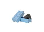 LEGO Aufbewahrungsstein, 8 Noppen, hellblau