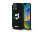Karl Lagerfeld Apple iPhone 16 Pro Max Silicone Choupette Head MagSafe