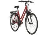 Dacapo DaCapo Trekkingrad Damen 28'' Metropolis Rot 21 Gänge RH 48 cm