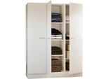 Mehrzweckschrank-Set FLEX-WELL "L-150-1010-000-Lucca", weiß, B:150cm H:200cm T:57cm, Kastenmöbel-Sets, Gesamtbreite 150 cm