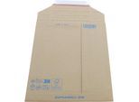 Karton-Versandtasche, DHL-Kleinpaket, VE 25 Stk, Innen-LxB 311 x 195 mm, bis 80 mm Füllhöhe, ab 21 VE ratioform flow