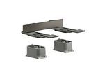 hansgrohe Axor Adapterset 42870340 brushed black chrome