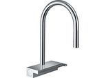 hansgrohe Aquno Select M81 Küchenarmatur 73831000 mit Ausziehbrause, 3jet, sBox, chrom