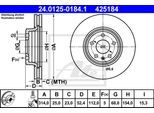 ATE Bremsensatz-Vorn und Hinten sg00000dhu Hinterachse voll 300mm 12mm für VAG