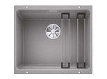 Blanco ETAGON Etagen-Becken 522229 53 x 46 cm, PuraDur alumetallic, für Unterbau
