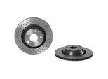 BREMBO Bremsscheibe XTRA LINE hinten rechts links Gelocht/innenbel. 310mm für AUDI 8J0615601A 09.9768.1X