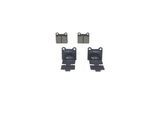 BOSCH Bremsensatz-Hinterachse Bremsensatz, Scheibenbremse hinten rechts links voll 279mm für MERCEDES-BENZ VOLVO 0014207920 0014200620 A0004207620 IJF