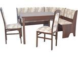HOFMANN LIVING AND MORE Eckbankgruppe, (Spar-Set, 4 tlg., 4tlg. Set), Eckbank mit Stauraum unter den Sitzflächen