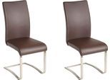 MCA furniture Freischwinger »Arco«, (Set), 6 St., Kunstleder, 2er-, 4er-, 6er-Set, Stuhl belastbar bis 130 Kg