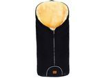 Fußsack FILLIKID "Pamir Winterfußsack, schwarz", Baby, schwarz, Lammfell, Fußsäcke Fußsack