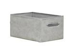 Ambia Home Regalkorb , Beige , Textil , 10 l , rechteckig , 28x20x38 cm , Griffe, Innenfutter , Ordnen & Aufbewahren, Dekoboxen & Aufbewahrungsboxen, Regalboxen & Stehsammler