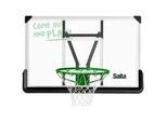 Salta Basketballständer , Grün, Schwarz, Transparent , Metall, Kunststoff , 110x71x60 cm , witterungsbeständig , Freizeit & Co, Sport & Fitness, Basketballkörbe
