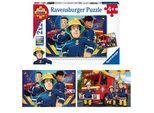 Ravensburger Feuerwehrmann Sam Sam hilft dir in der Not Puzzle, 2 x 24 Teile