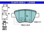 ATE Bremsensatz-Vorn und hinten Bremsensatz, Scheibenbremse vorne rechts links belüftet 256mm für SKODA SEAT VAG 6C0698151B 1K0615601AA 6R0615301 SG00