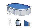 Gre Fidji Oval 500x300x120cm - oberirdischer Stahlpool