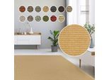 Sisalteppich DEKOWE "Mara S2 mit Bordüre Spezial", beige (natur), B:170cm H:5mm L:240cm, Sisal, Teppiche, Sisalteppich, 100% Sisal, auch als Läufer, Wohnzimmer