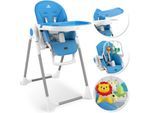 KIDIZ® 3in1 Hochstuhl Kinderhochstuhl inkl. Spielbügel , Babyliege , Kombihochstuhl Babyhochsitz ,7 höhenverstellbar Verstellbare Rückenlehne , mitwachsend ab 0 Monate bis 6 Jahre Babystuhl